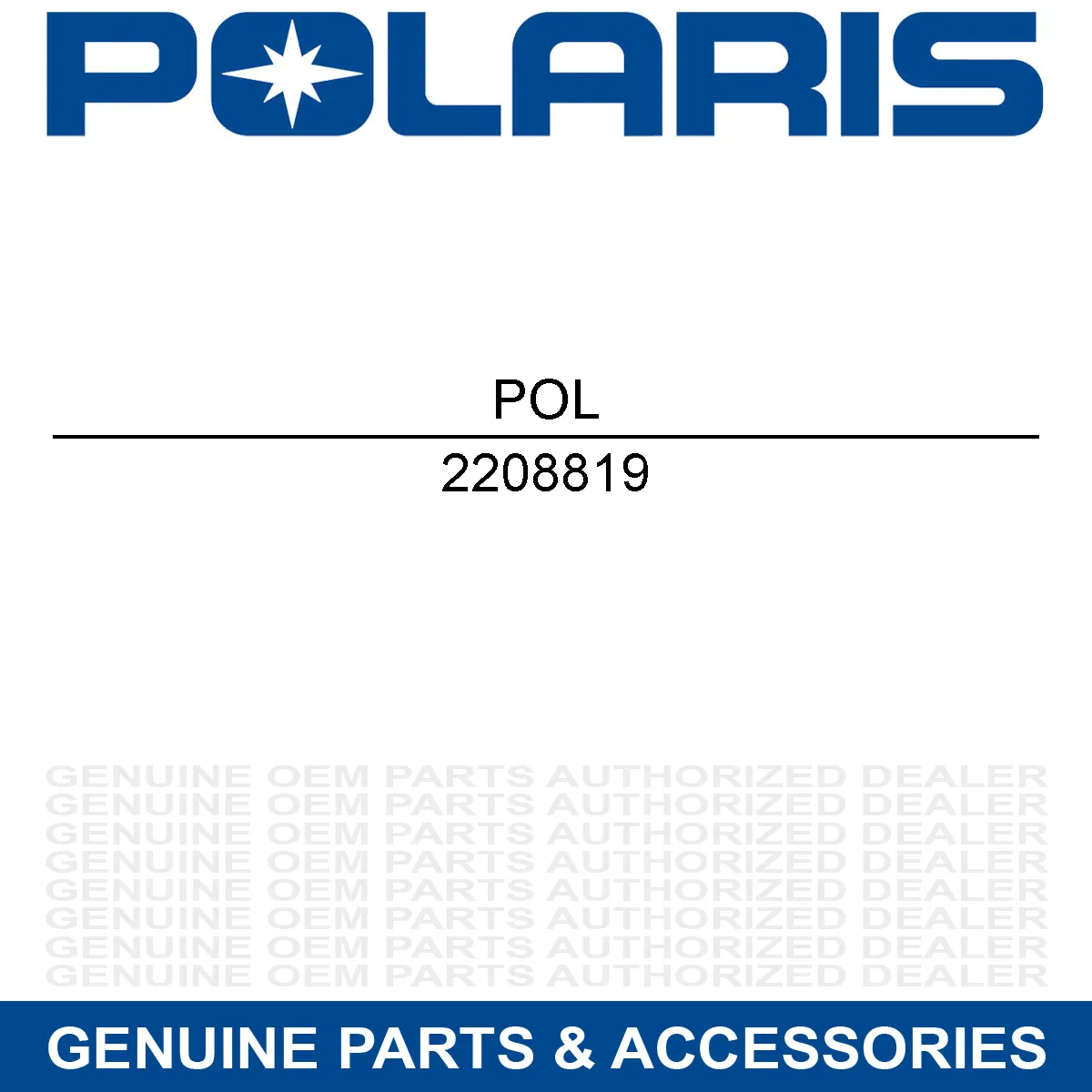 2208819 Polaris BAR XP Turbo