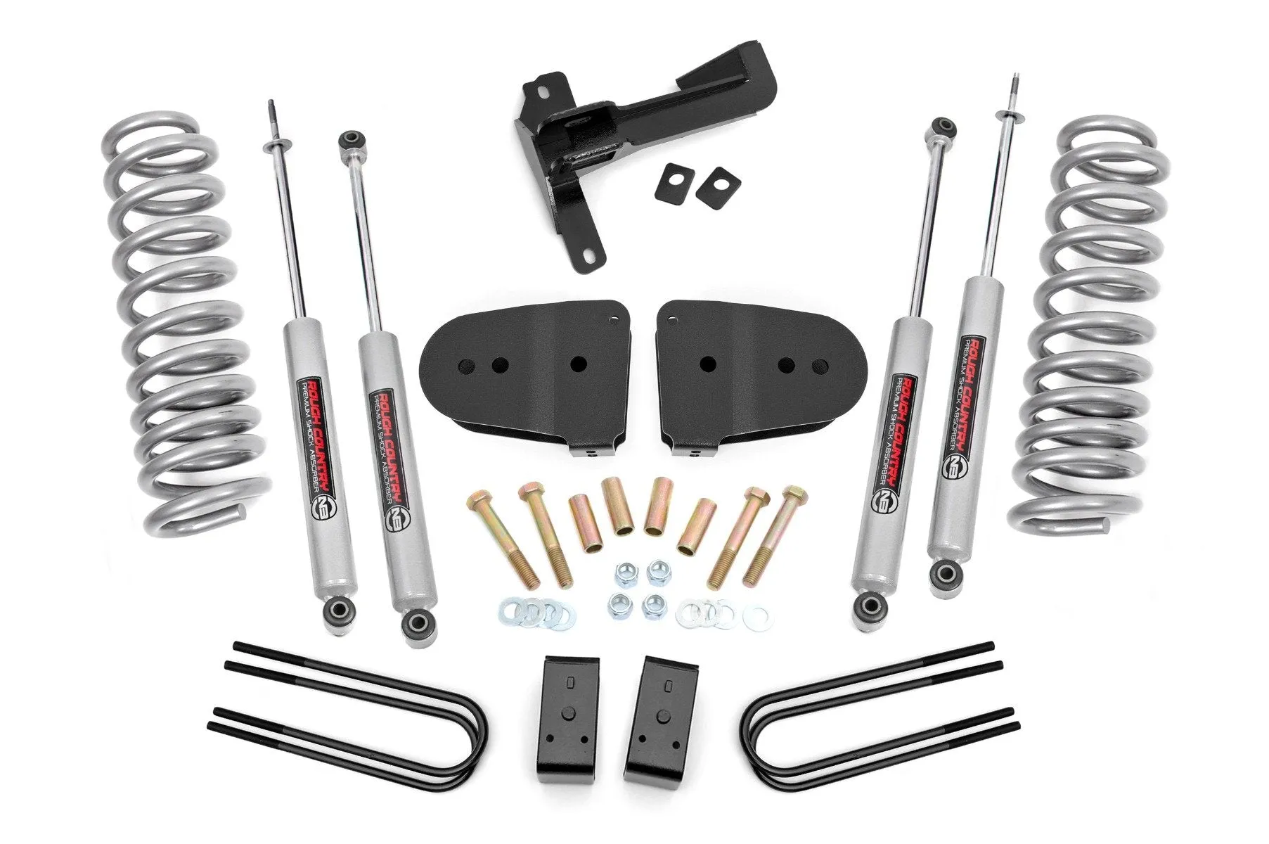 3 Inch Lift Kit | N3 | Front Diesel Coils | Ford F-250 Super Duty 4WD (2023) PN# 43630