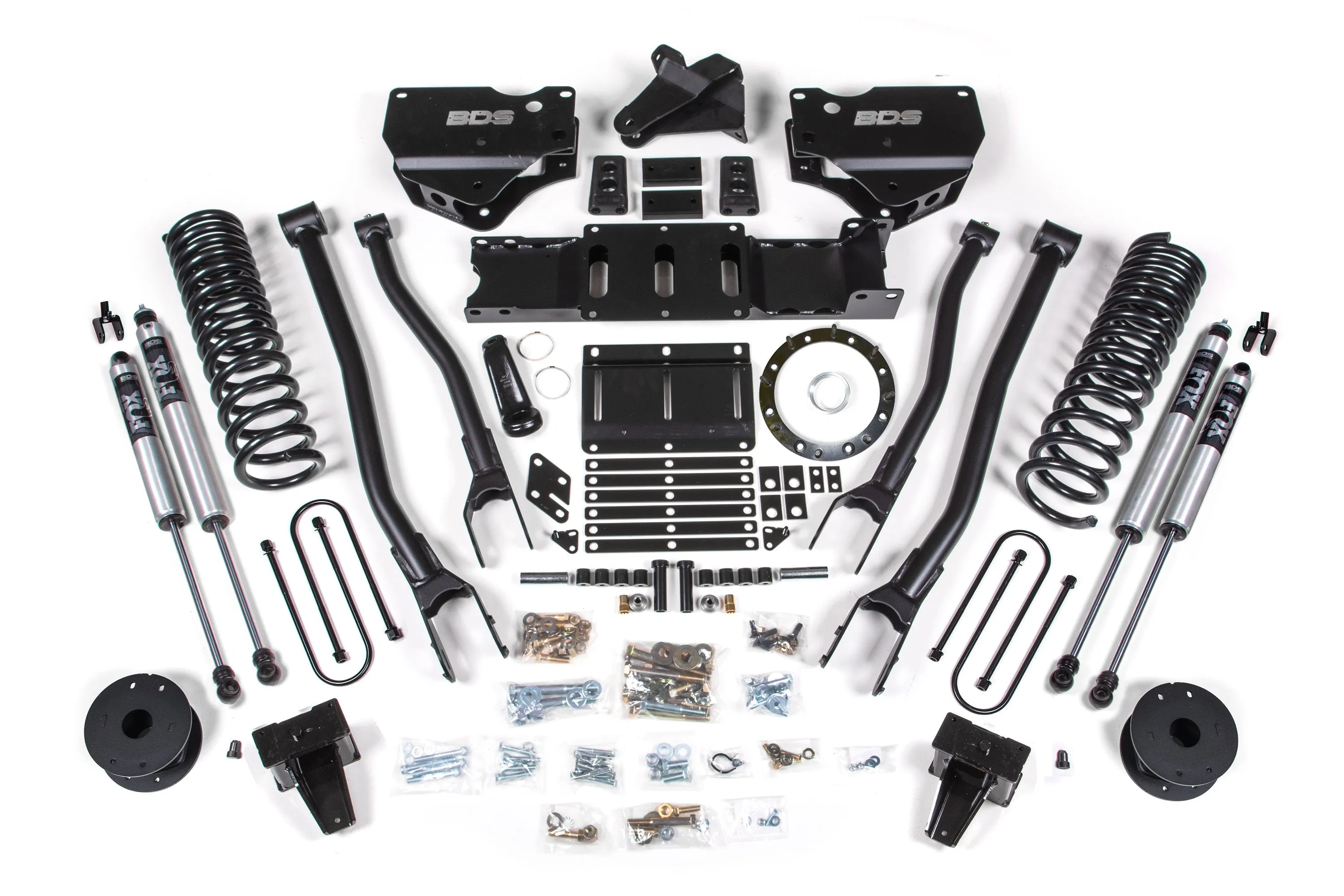 5.5 Inch Lift Kit w/ 4-Link | Ram 3500 w/ Rear Air Ride (19-23) 4WD | Gas