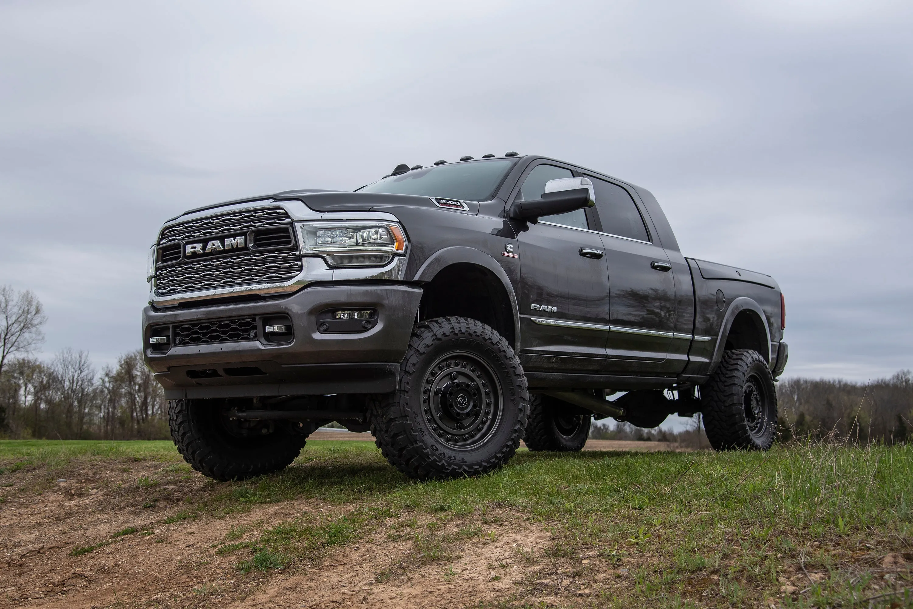5.5 Inch Lift Kit w/ 4-Link | Ram 3500 w/ Rear Air Ride (19-23) 4WD | Gas