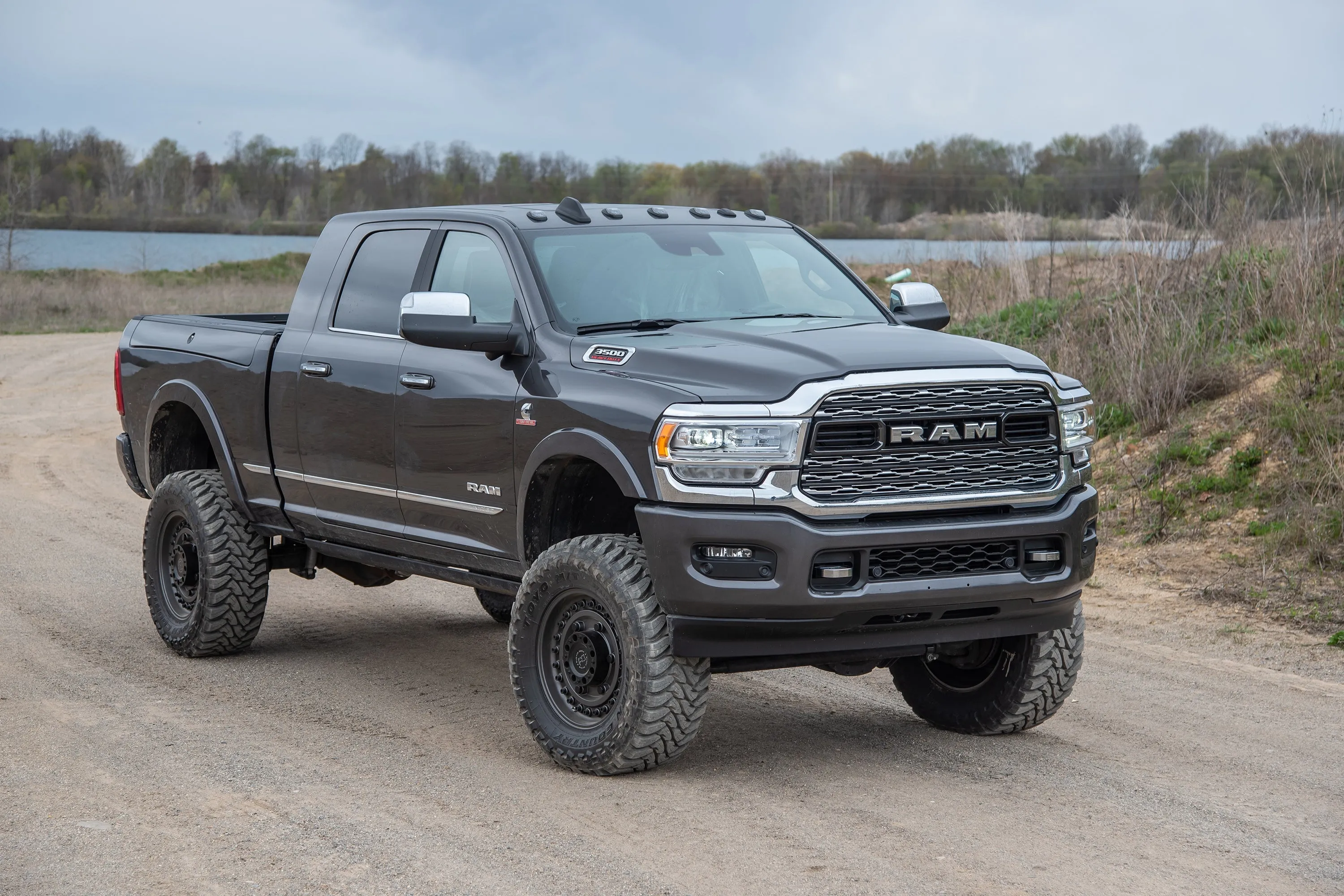 5.5 Inch Lift Kit w/ 4-Link | Ram 3500 w/ Rear Air Ride (19-23) 4WD | Gas