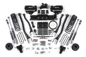 5.5 Inch Lift Kit w/ 4-Link | Ram 3500 w/ Rear Air Ride (19-23) 4WD | Gas