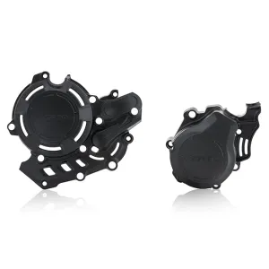 Acerbis X-power Engine Case Cover Kit Black 2020 (23674.090)