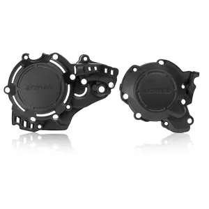 Acerbis X-power Engine Case Cover Kit Black KTM/HUSQVARNA (23468.090)