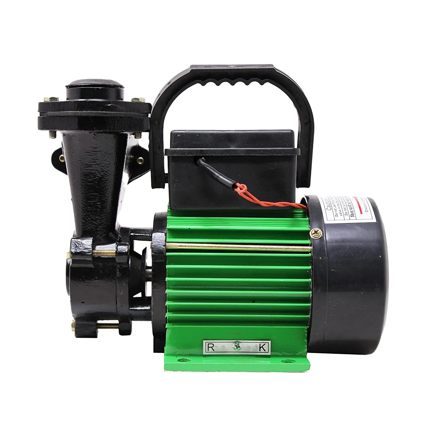 Aegon Heavy Duty 0.5 HP Single Phase Pure Copper Self Priming Monoblock Pump (Green)