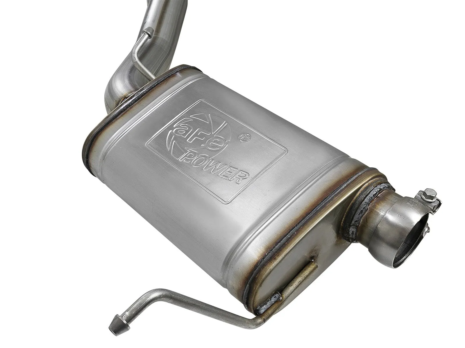 aFe Exhaust Jeep Cherokee Trackhawk (2018-2021) 3" Mach Force-XP Series in 304/409 Stainless Steel w/ Dual Tips