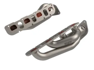 AFE Shorty Headers (Titanium Ceramic): Jeep Wrangler Rubicon 6.4L 392 2021 - 2024