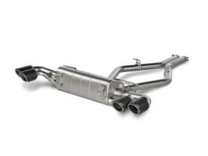 Akrapovic Alfa Romeo Stelvio Quadrifoglio 2017 Slip-On Line (Titanium)