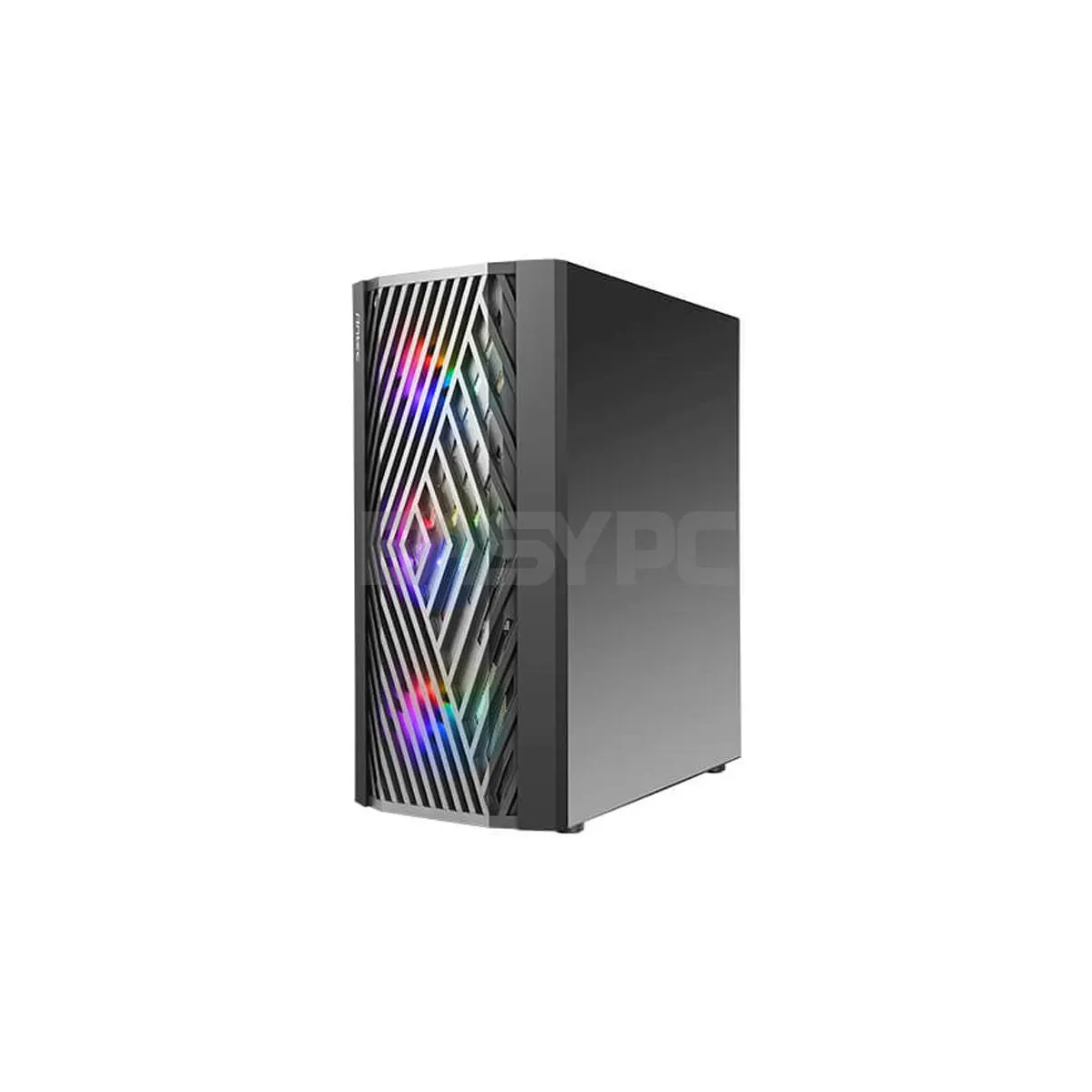 Antec NX291 Mid Tower Tempered Glass Side Panel Gaming PC Case Black