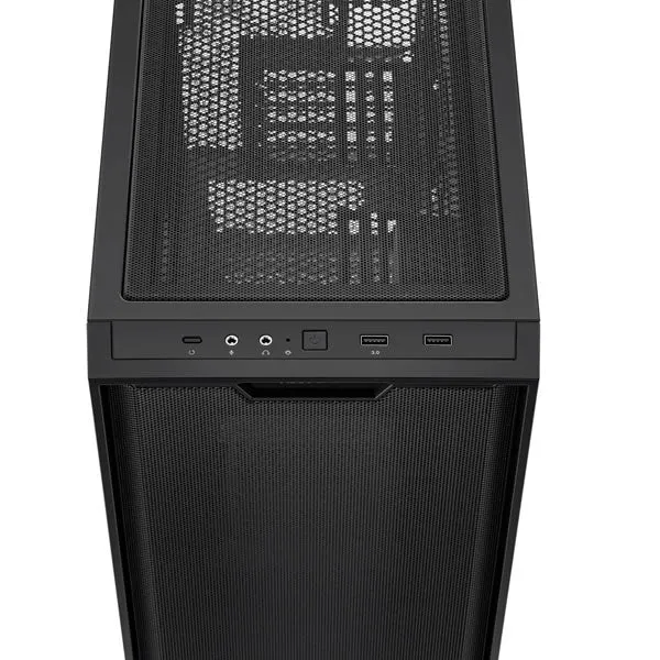 ASUS A21 Gaming Case with Tempered Glass side Panel - Black
