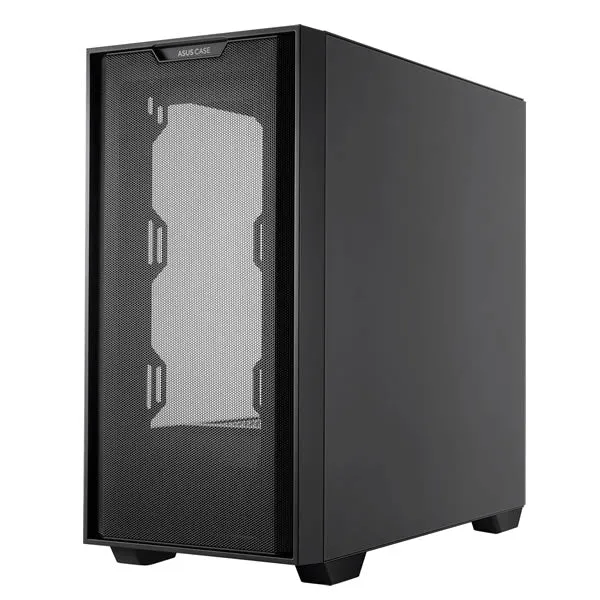 ASUS A21 Gaming Case with Tempered Glass side Panel - Black