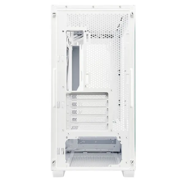 ASUS A21 Gaming Case with Tempered Glass side Panel - White
