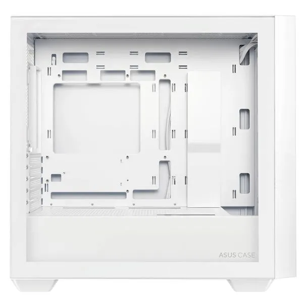 ASUS A21 Gaming Case with Tempered Glass side Panel - White