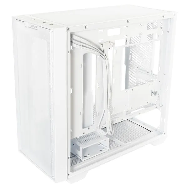 ASUS A21 Gaming Case with Tempered Glass side Panel - White