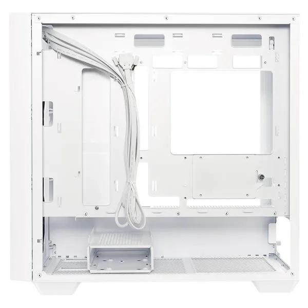 ASUS A21 Gaming Case with Tempered Glass side Panel - White