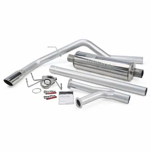 Banks Power 48131 Monster Exhaust; Single; S/S-Chrome Tip-07-08 Toyota Tundra; 5.7L-Rcsb