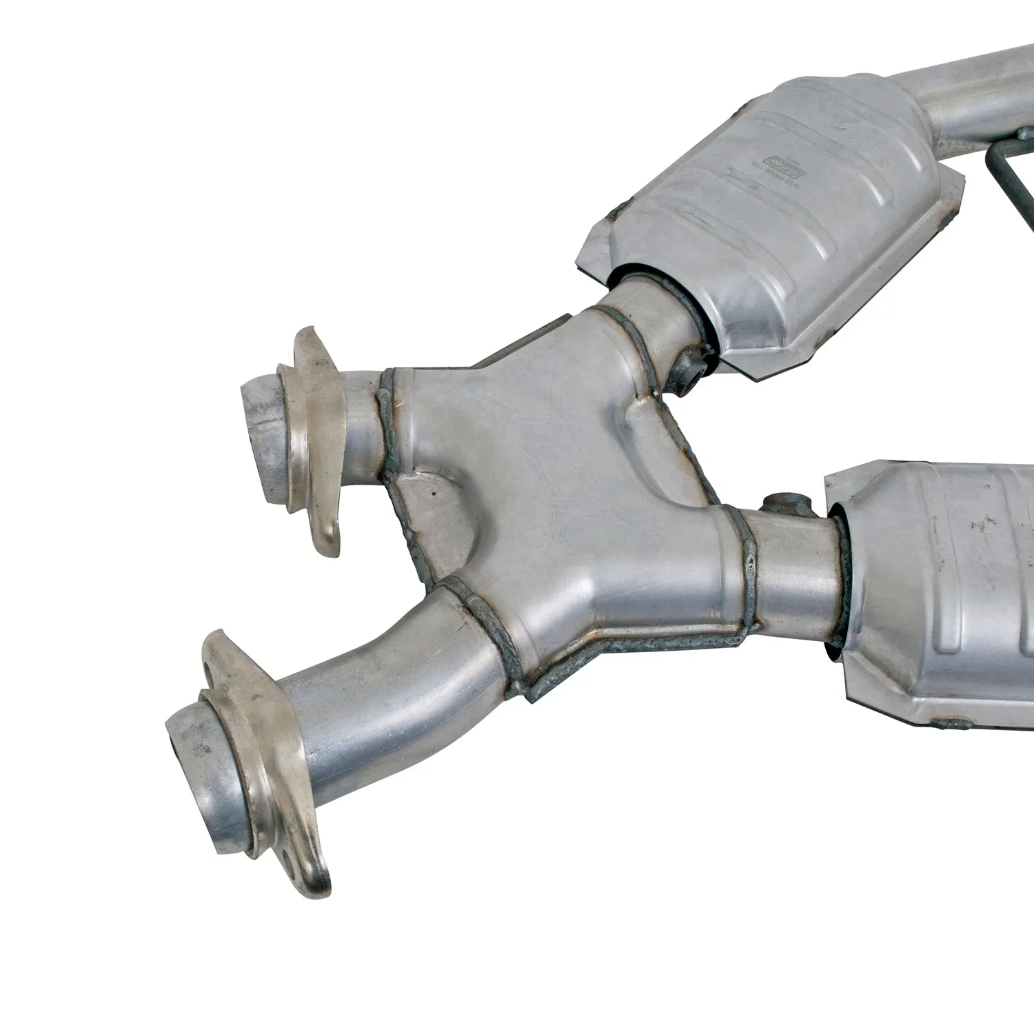BBK Performance Parts 1666 1996-1998 MUSTANG GT 2.5 FULL X PIPE W/CATALYTIC CONVERTERS