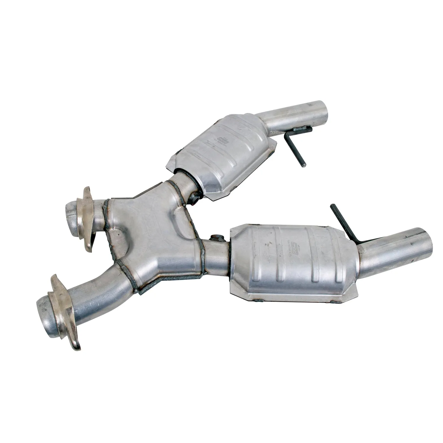 BBK Performance Parts 1666 1996-1998 MUSTANG GT 2.5 FULL X PIPE W/CATALYTIC CONVERTERS