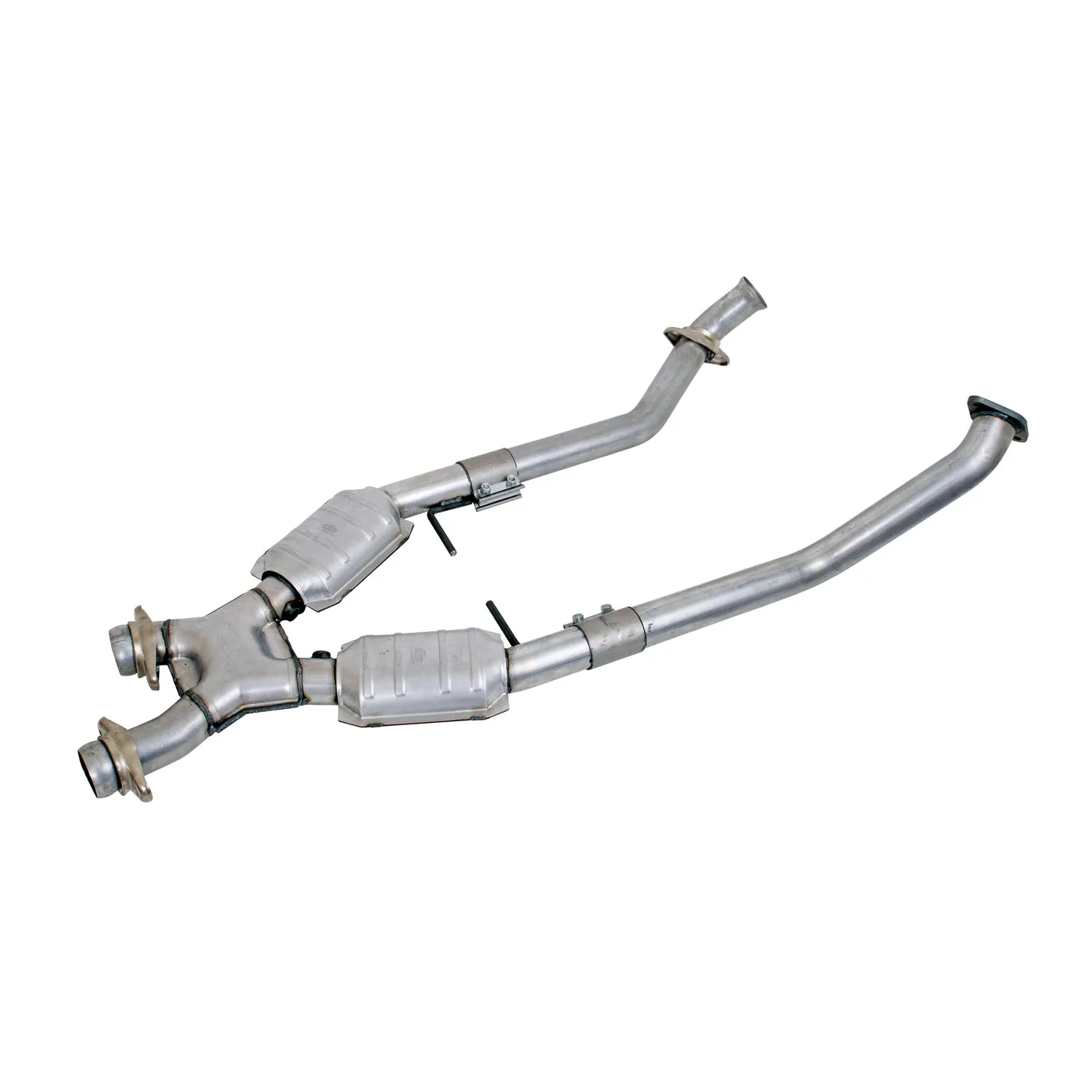 BBK Performance Parts 1666 1996-1998 MUSTANG GT 2.5 FULL X PIPE W/CATALYTIC CONVERTERS