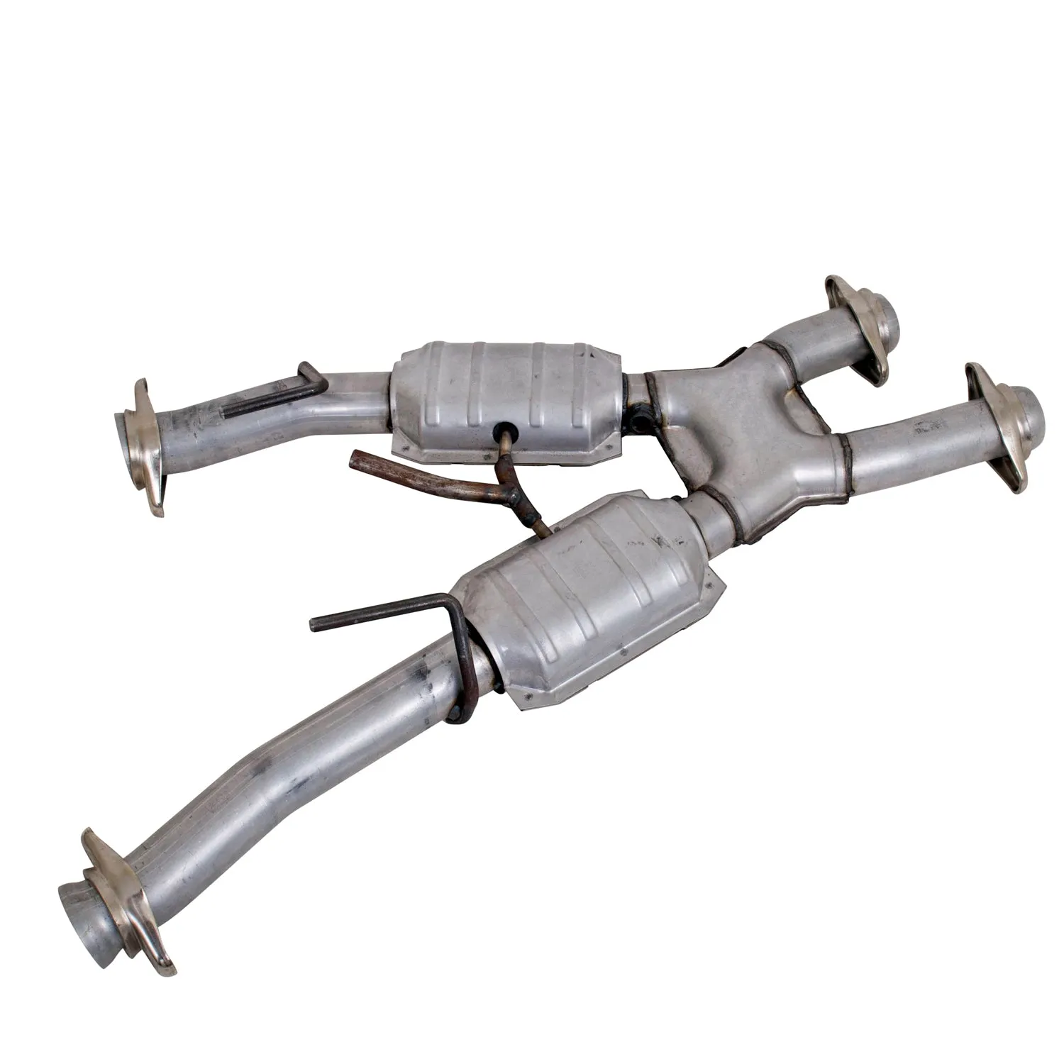 BBK Performance Parts 1810 1979-1993 MUSTANG 5.0 SHORT MID X PIPE W/ CATS FOR BBK 1531/15310 HEADERS