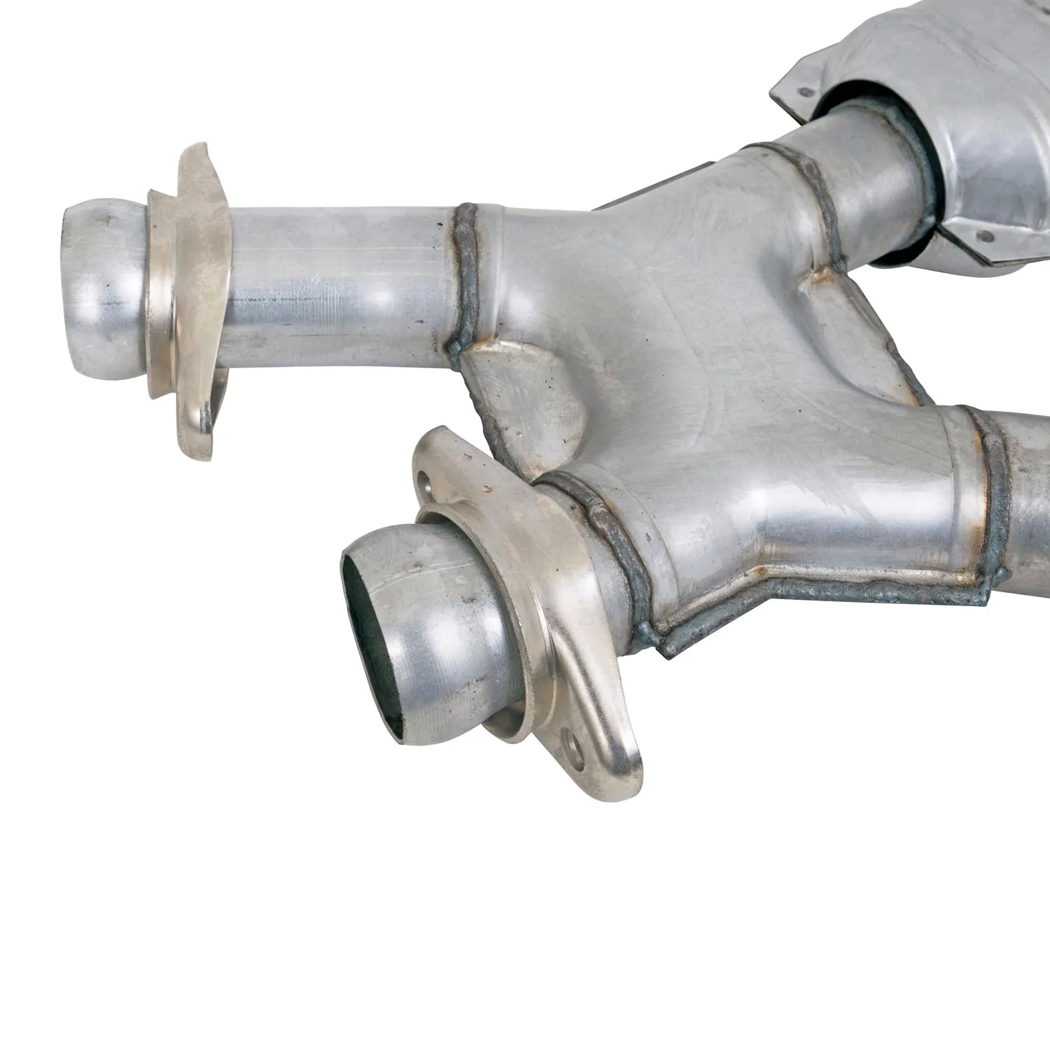BBK Performance Parts 1810 1979-1993 MUSTANG 5.0 SHORT MID X PIPE W/ CATS FOR BBK 1531/15310 HEADERS