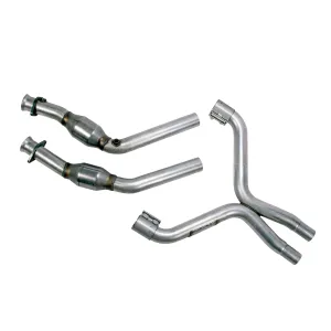 BBK Performance Parts 1814 2011-2017 FORD MUSTANG V6 3.7L FULL X PIPE WITH CATALYTIC CONVERTERS