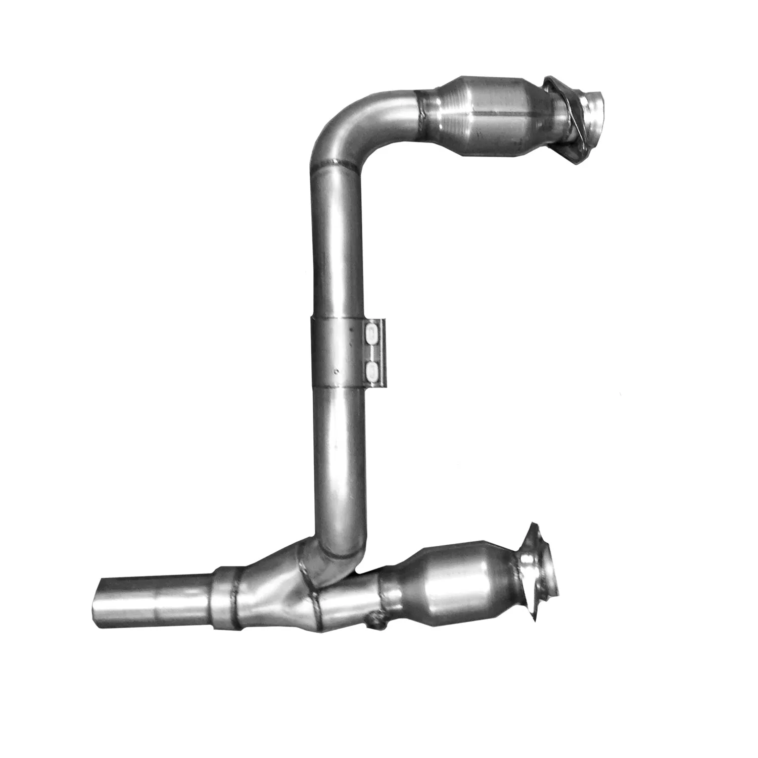 BBK Performance Parts 40500 2007-11 JEEP WRANGLER 3.8 1-5/8 LONG TUBE HEADERS W/CATS Y PIPE (SILVER CERAMIC)