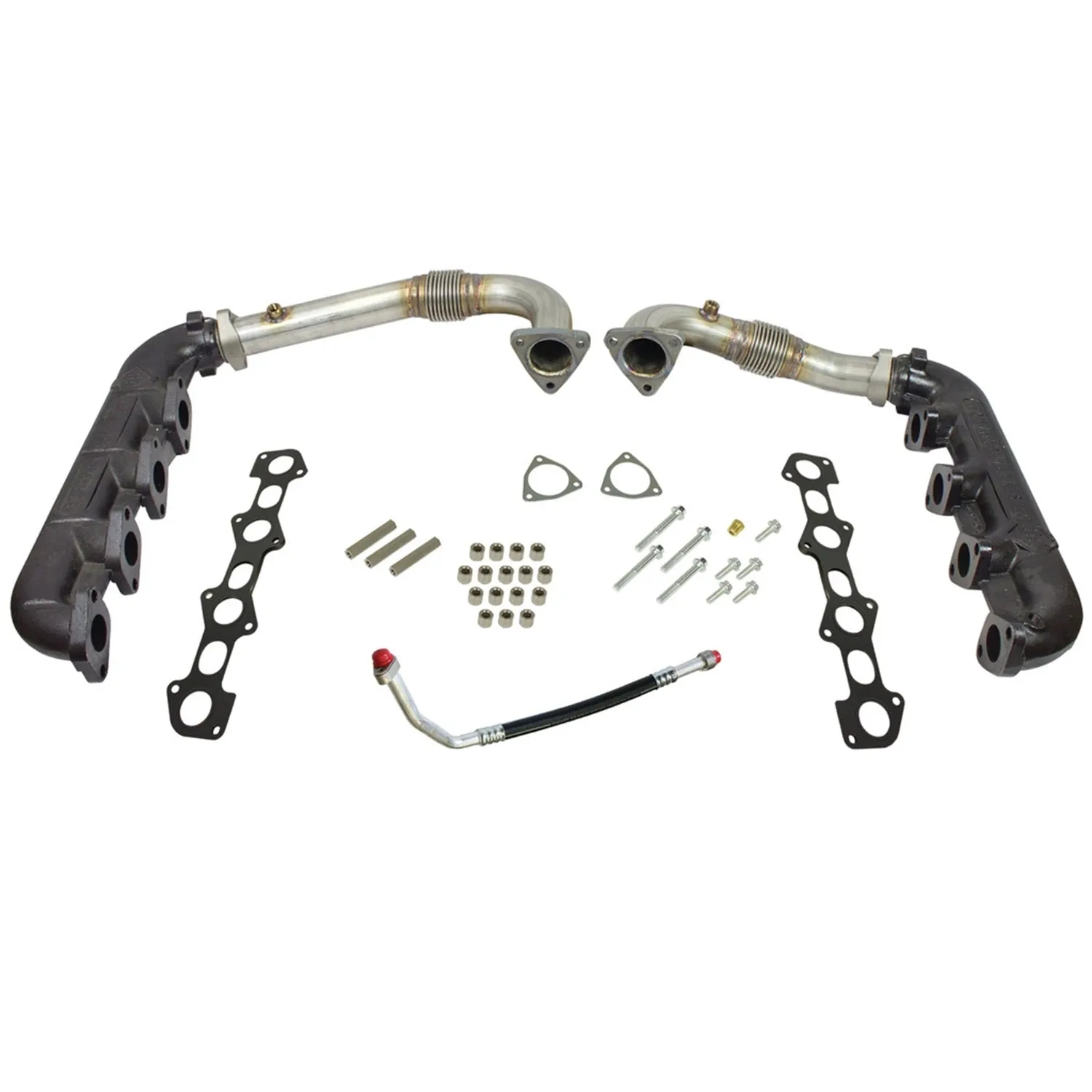 BD Diesel 1041481 BD 6.4L Powerstroke Exhaust Manifold Set Ford 2008-2010