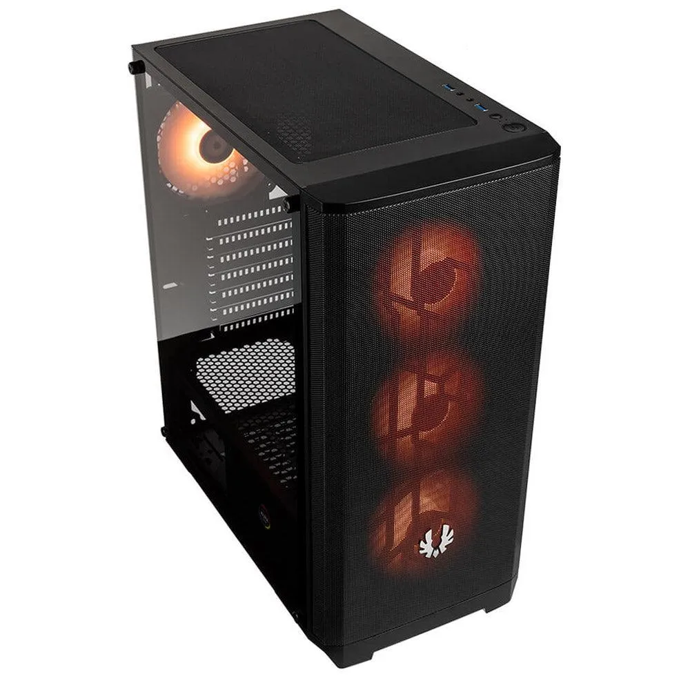 Bitfenix NOVA MESH SE TG RGB Tempered Glass Mid-Tower Case   Power Supply BPA600 80 Plus 600W