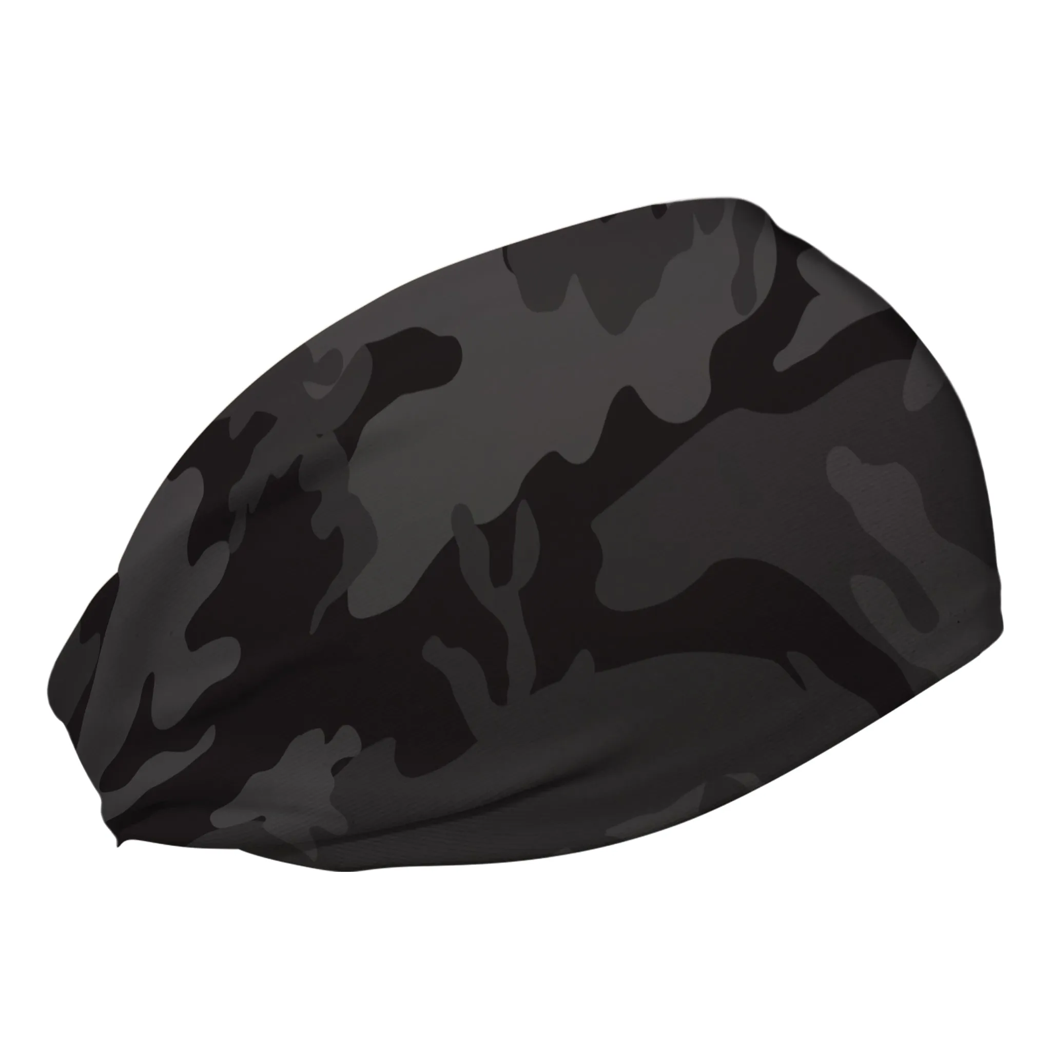 Black Camo Cooling Headband