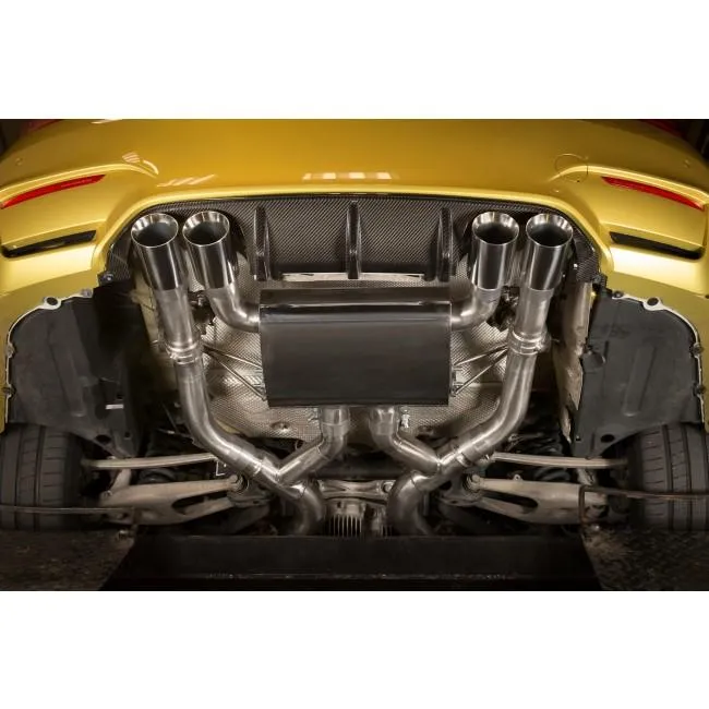 BMW M4 Competition (F82 LCI) CoupÃ© 3" Valved Secondary GPF Back Performance Exhaust
