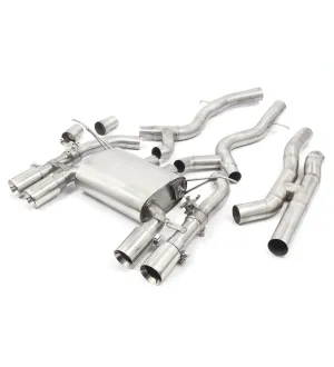BMW M4 Competition (F82 LCI) CoupÃ© 3" Valved Secondary GPF Back Performance Exhaust