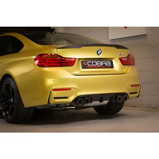 BMW M4 Competition (F82 LCI) CoupÃ© 3" Valved Secondary GPF Back Performance Exhaust