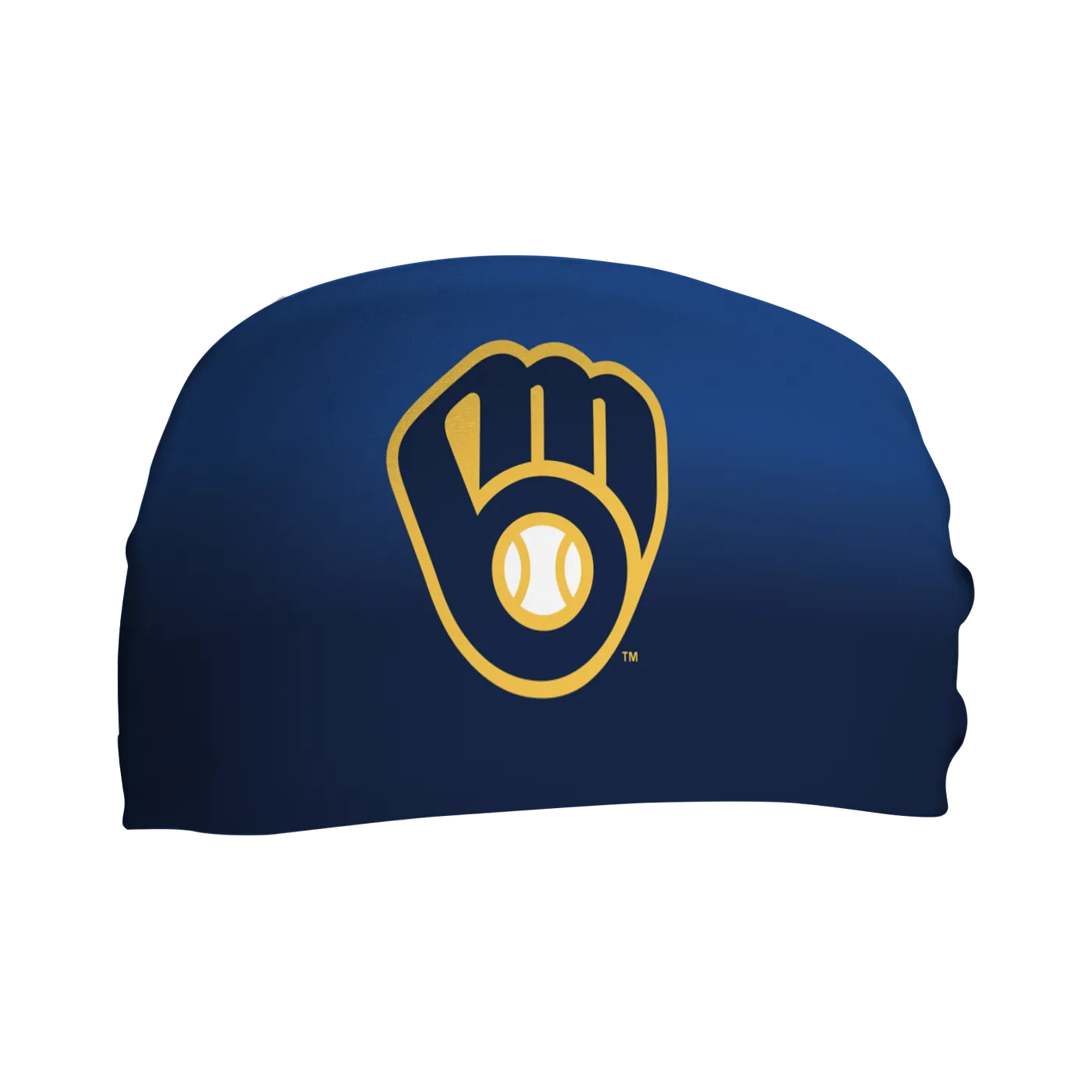 Brewers Cooling Headband: Ombre Fade Cap Logo