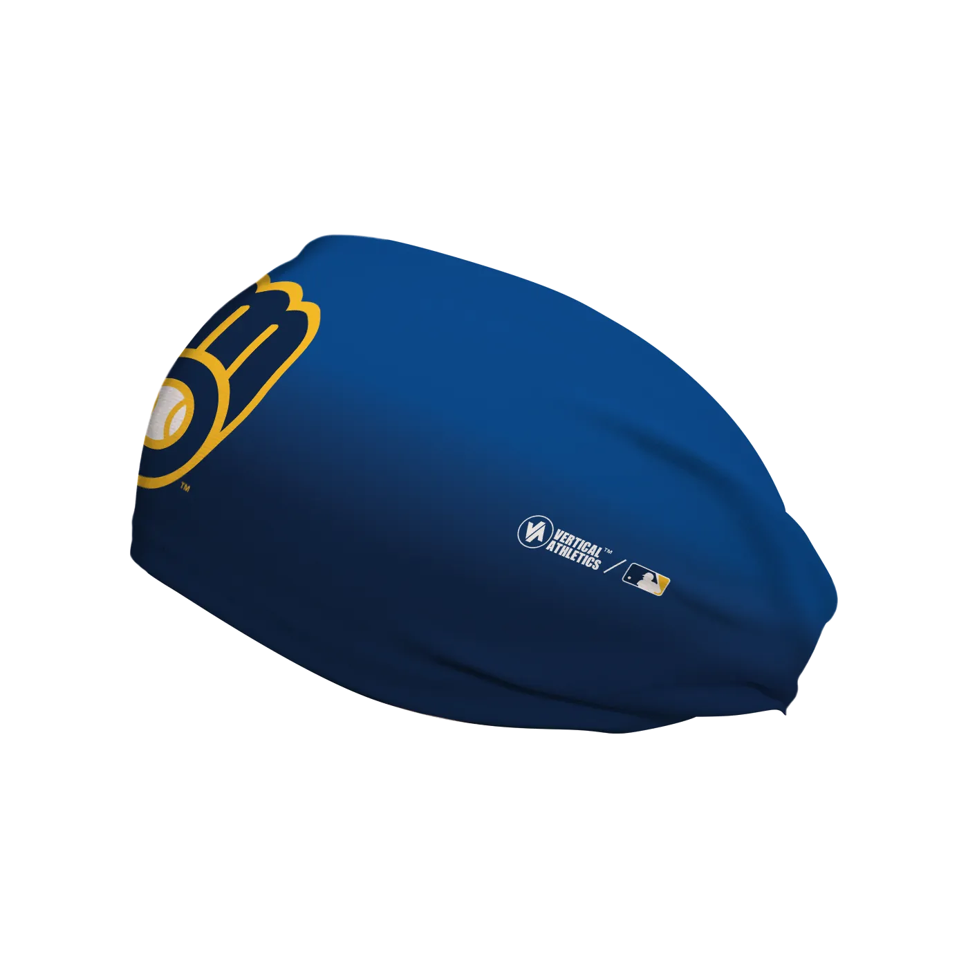 Brewers Cooling Headband: Ombre Fade Cap Logo