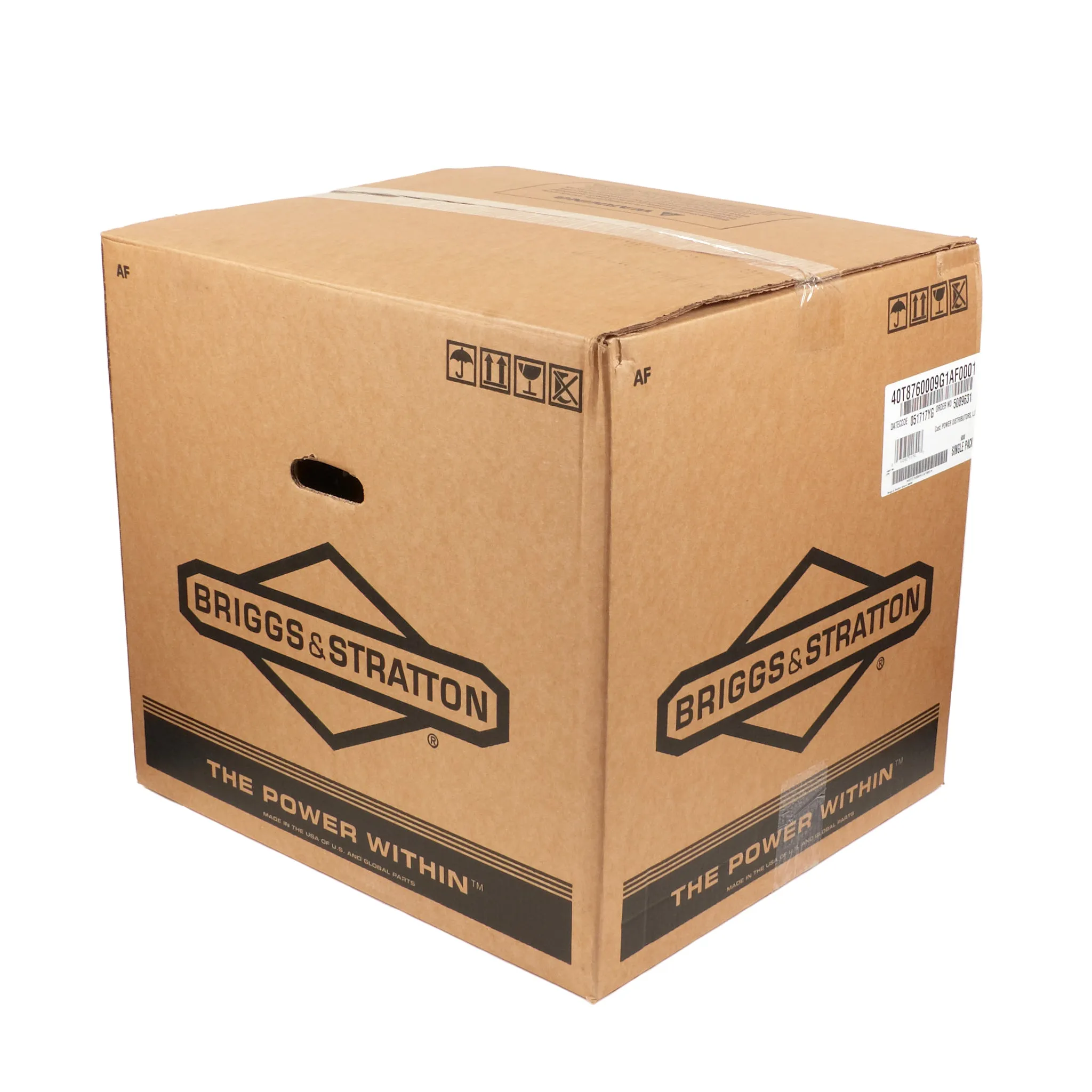 Briggs & Stratton - 40T876-0009-G1 - Commercial Turf Series, Twin Cylinder Gas Engine, 1" x 3-5/32" Crankshaft