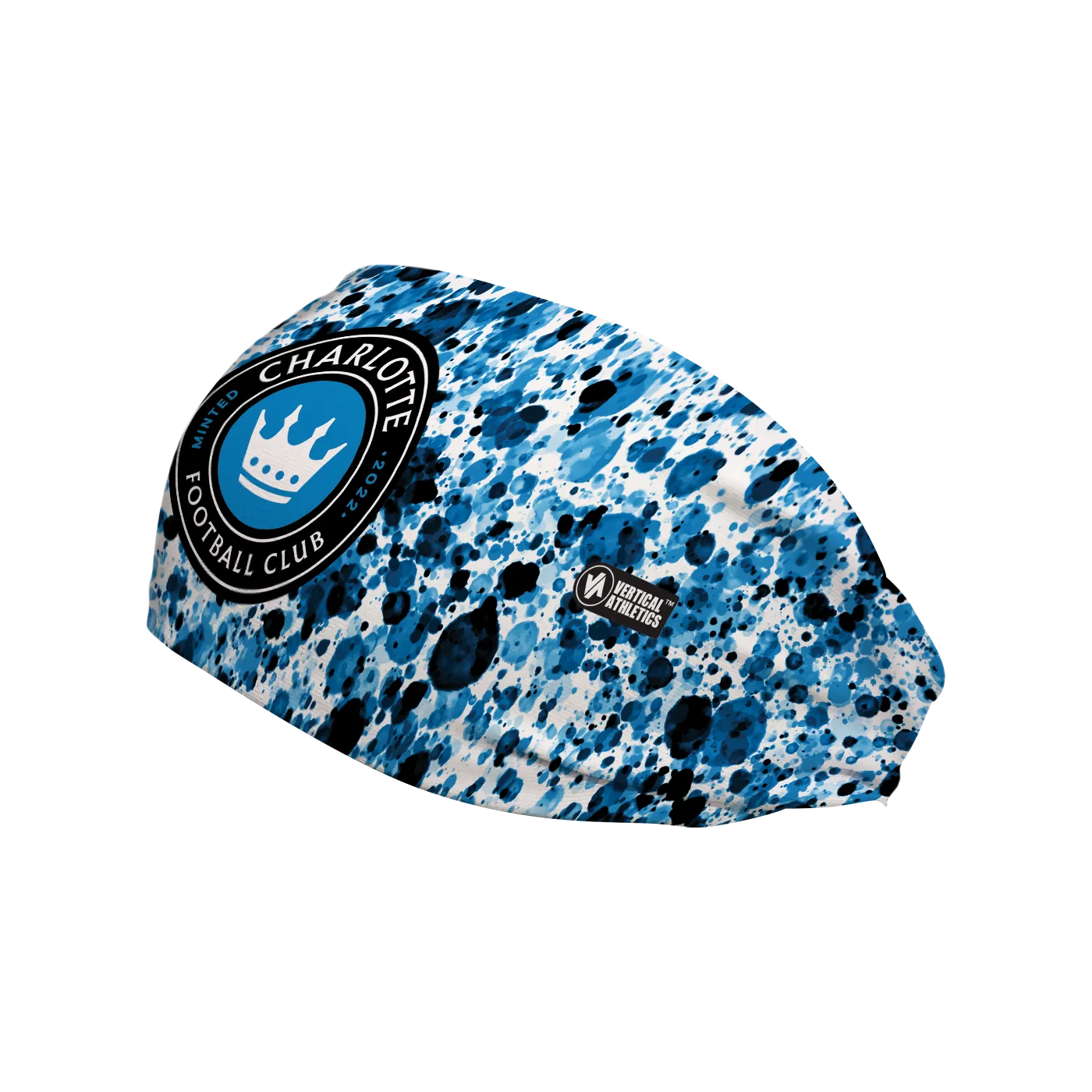 Charlotte FC Cooling Headband: Paint Splatter