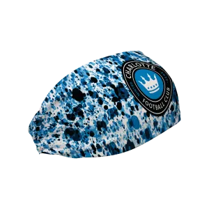 Charlotte FC Cooling Headband: Paint Splatter