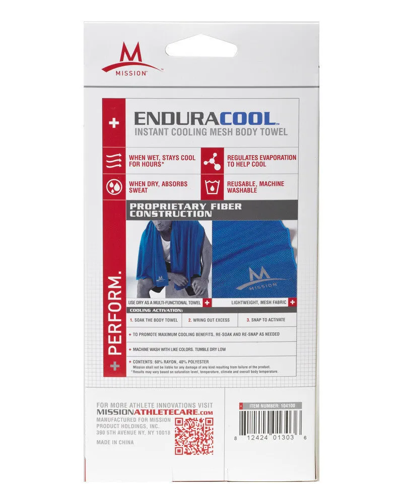 Cooling Mesh Body Towel