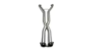 Corsa Performance 14163 X-Pipe 2.5 Inch Stainless Steel 05-08 Chevy Corvette C6 w/Manual/Auto 4 Trans 6.0L/6.2L V8 Corsa Performance