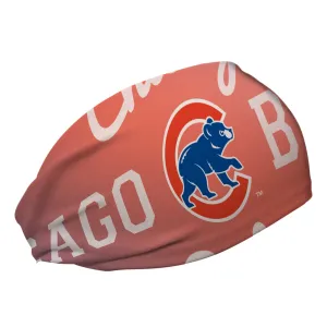 Cubs Cooling Headband: Peach Ombre