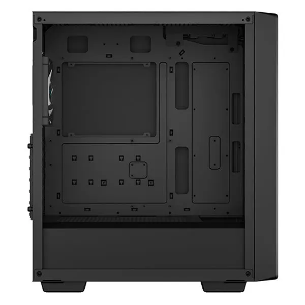 DeepCool CC560BK-V2 ATX Mid-Tower Case With 4X Pre-Installed 120mm LED Fans - Black
