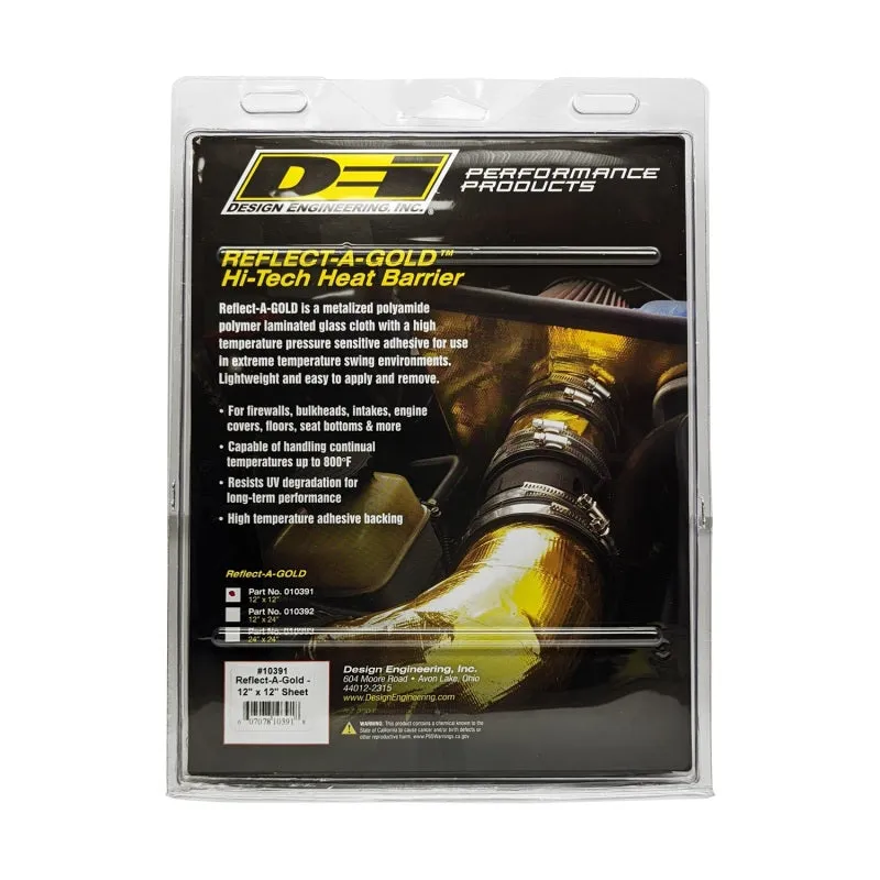 DEI Reflect-A-GOLD 12" x 12" Sheet - 10391