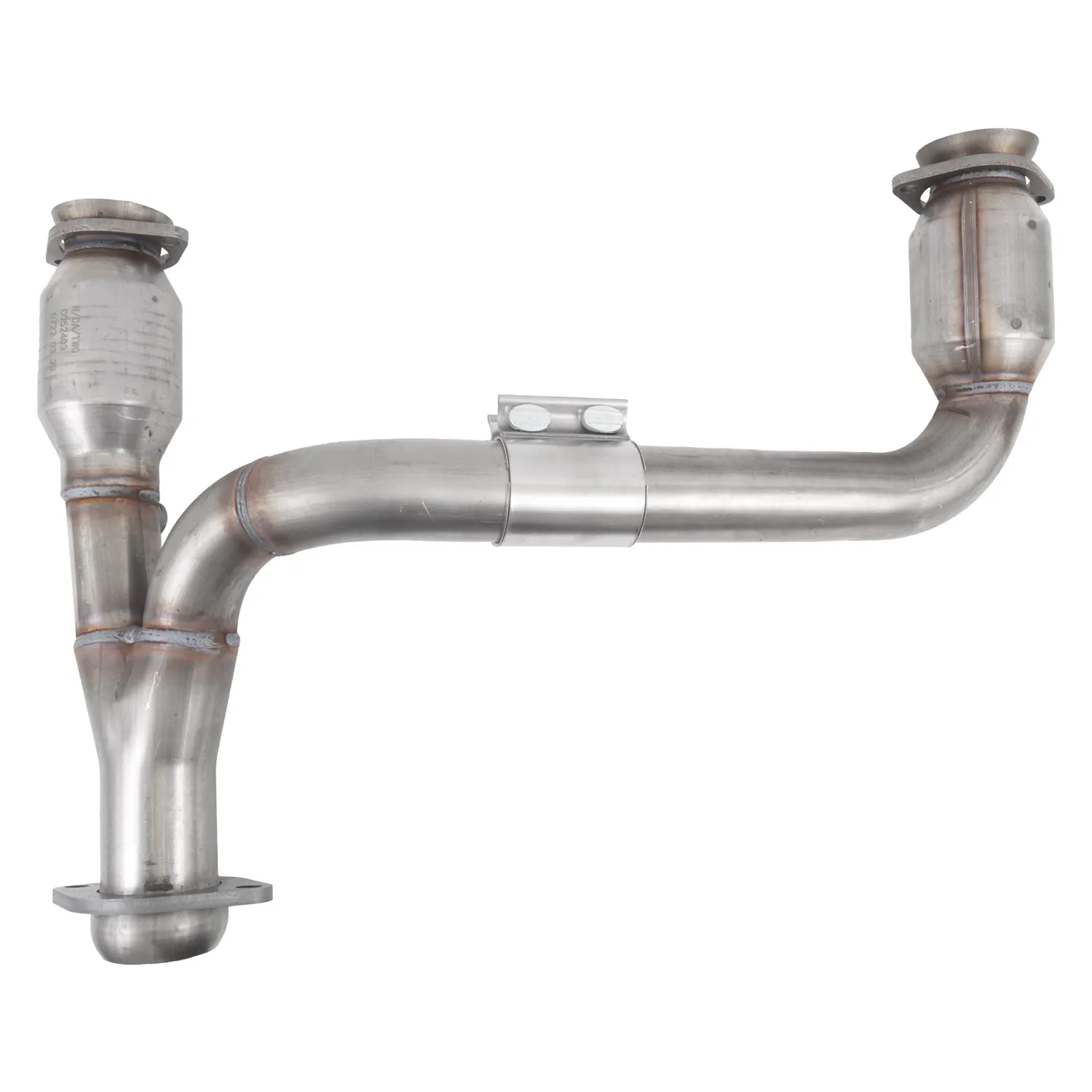 Dodge Ram 1500 2 1/2" Y-Pipe with High Flow Catalytic Converters 09-24