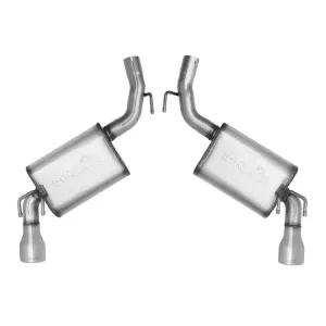 DynoMax Performance Exhaust Ultra Flo Exhaust System Axle Back 2-1/2" Tailpipe 4" Tip - Stainless
