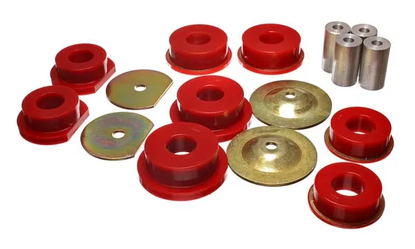 Energy Suspension Rear Sub-Frame Bushing Set Dodge Challenger (08-14) Red or Black