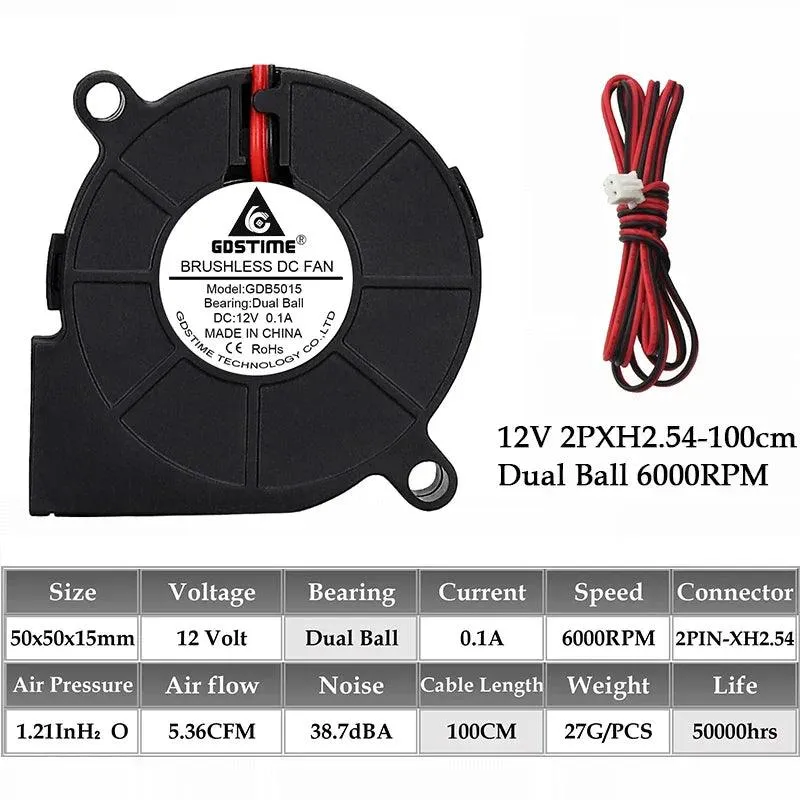 Gdstime Blower Fan: Efficient CPU Cooling and Longevity