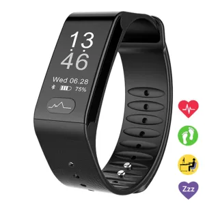 Heart Rate Smart Band Watch ECG PPG Puls Blood Pressure Monitor Smart Fitness Bracelet Wristband for Android IOS