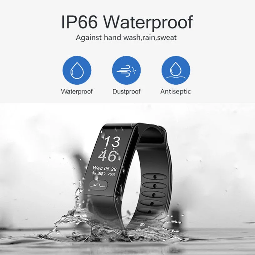 Heart Rate Smart Band Watch ECG PPG Puls Blood Pressure Monitor Smart Fitness Bracelet Wristband for Android IOS