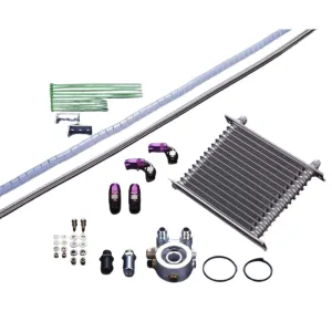 HKS Oil Cooler Kit Nissan 370Z (2009-2019) Sandwich Type - 15004-AN024